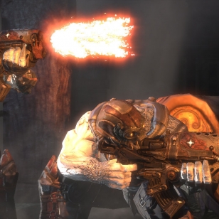 Gears of War huulisynkkaa Live-puheet