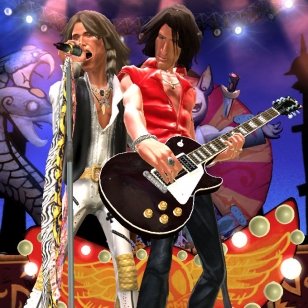Aerosmith Guitar Heron yksinoikeudeksi