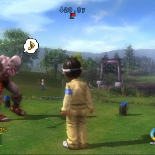 Kratos riehumaan golfkentälle