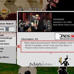 Uusia kuviaPro Evolution Soccer 2009:stä