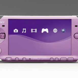 Hannah Montana ja violetti PSP
