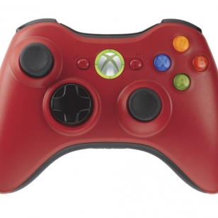 Xbox 360:n punainen ohjain Eurooppaan