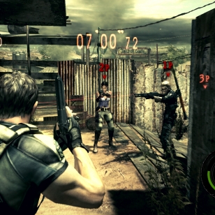 Resident Evil 5:een myös pelaajien välistä mittelöä