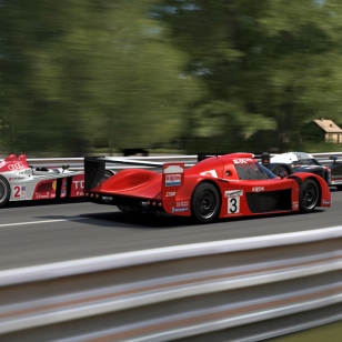 Le Mans -autoilua Forza 3:ssa