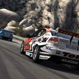 Kuvissa Forza 3:n V8 Supercar -kaarat