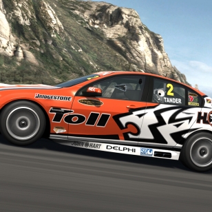 Kuvissa Forza 3:n V8 Supercar -kaarat