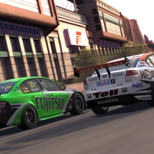 Kuvissa Forza 3:n V8 Supercar -kaarat