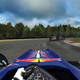 F1 2009 -pelin Monza-kierros videolla
