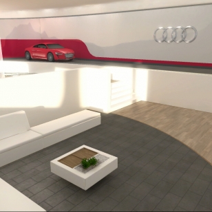 Audi e-tron koeajoon PS3:n Homeen