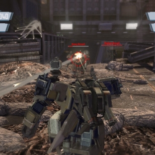 Front Mission Evolvedin mukana vähän Metal Gearia
