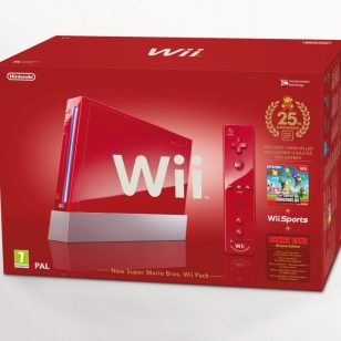 Punainen Wii ja DSi myös Eurooppaan