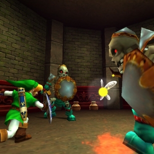 Uusia kuvakaappauksia Ocarina of Time 3D:stä