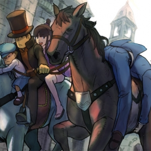 Professor Layton vs Ace Attorneystä tekstitetty traileri