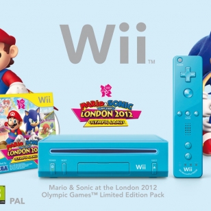 Sininen Wii-bundle saapuu tänä syksynä Mario ja Sonic seuranaan