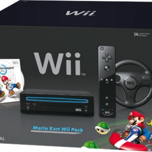 Musta Wii ja Mario Kart niputettiin samaan pakettiin