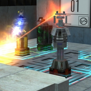 Defense Grid saa Portal-maustetun laajennuksen
