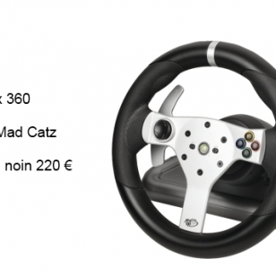 Testissä Mad Catz Wireless Force Feedback Racing Wheel 