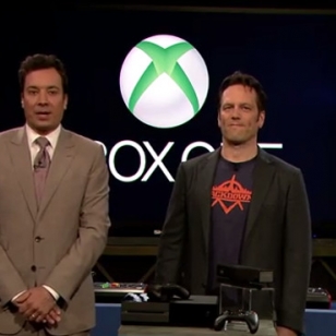 Xbox One Jimmy Fallonin käsittelyssä