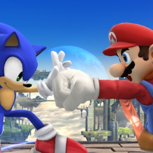 Sonic hyppää taistelukehään Marion ja Mega Manin kanssa