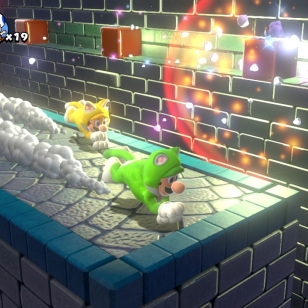 Super Mario 3D Worldin uusissa kuvissa moninpelataan neljän pelaajan kesken