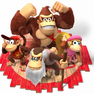 Missä Donkey Kong, siellä myös muita apinoita – tasoloikan hahmot esittelyvideolla