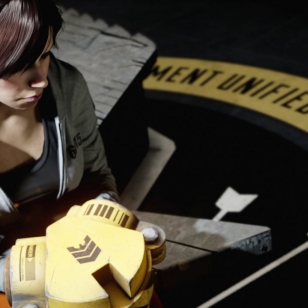 Naishahmo pääosassa Infamous First Lightissa