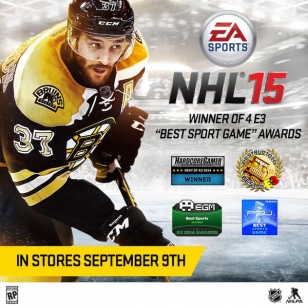 Boston Bruinsin Bergeron NHL 15:sta kanteen