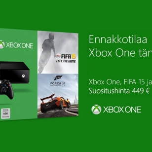 Xbox Onen ennakkotilaajalle kaksi peliä ilmaiseksi