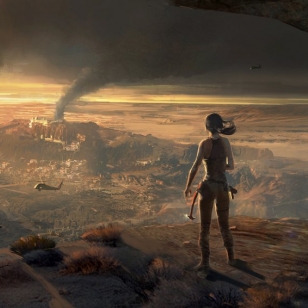 Rise of the Tomb Raiderin konseptikuvat vievät Laran jylhiin maisemiin