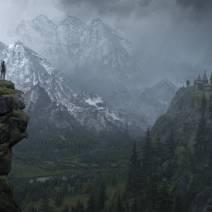 Rise of the Tomb Raiderin konseptikuvat vievät Laran jylhiin maisemiin
