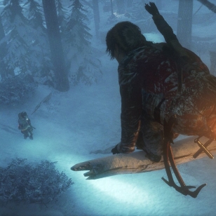 Vartti Rise of the Tomb Raider -pelikuvaa suoraan Siperiasta
