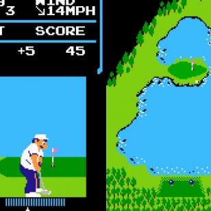 NES Golf Nintendo Switchissa