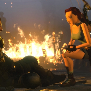 Rise of the Tomb Raider PS4 vanha lara
