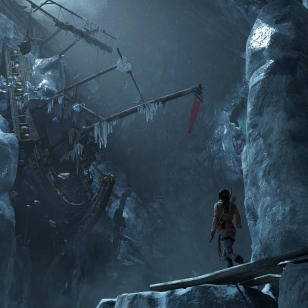 Rise of the Tomb Raider PS4 laiva