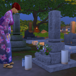 The Sims 4 Lumisten vuorten maa