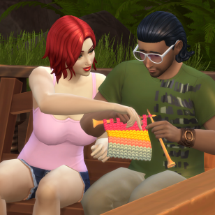 The Sims 4 Näppärää neulontakamaa