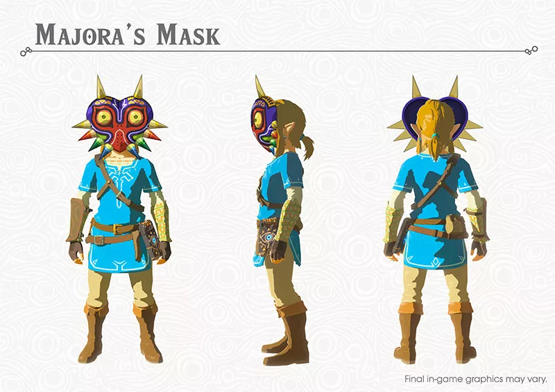 Zelda Breath of the Wild Majora's Mask