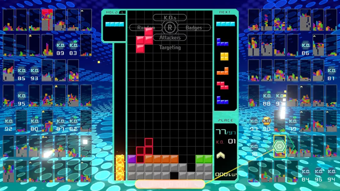 Tetris 99 pelialue