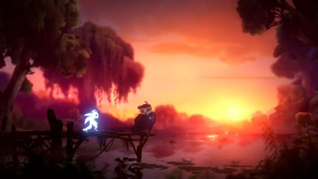 Ori and the Will of the Wisps: Auringonlasku