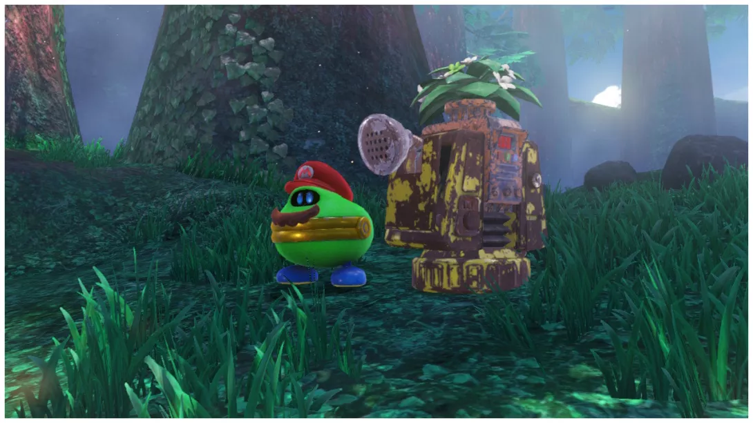 Super Mario Odyssey Steam Gardens Wooded Kingdom