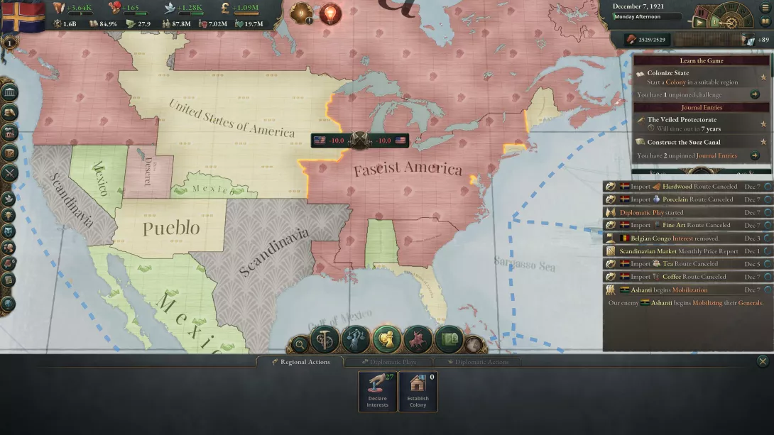 Victoria 3 Fascist America