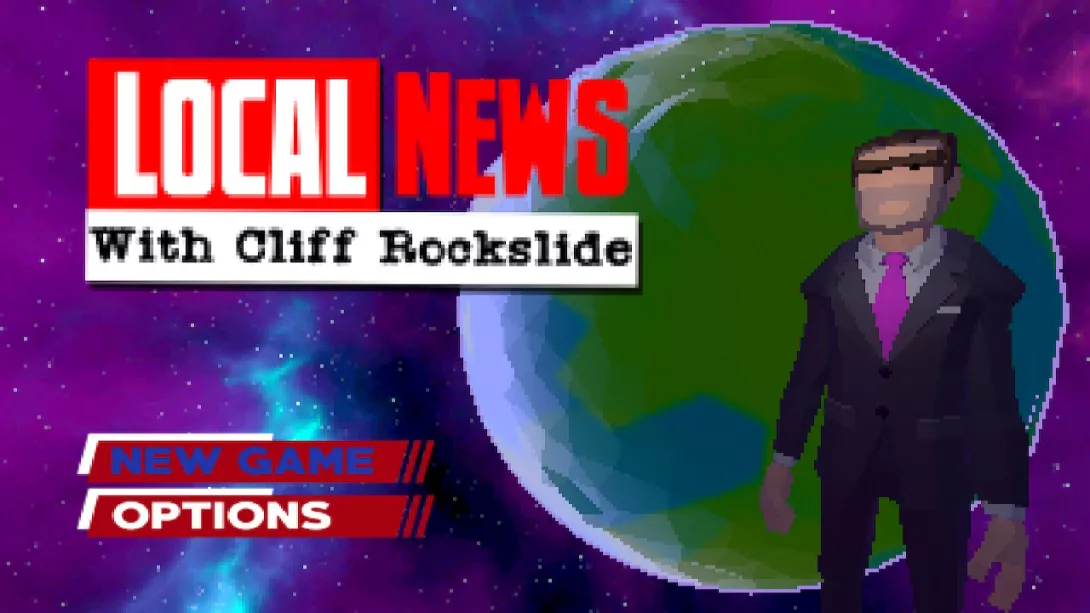 Local News with Cliff Rockslide_title screen