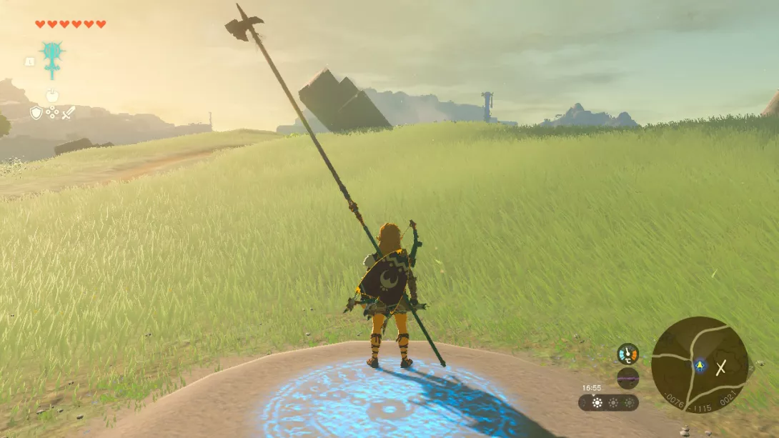 The Legend of Zelda Tears of the Kingdom pitkä kepukka