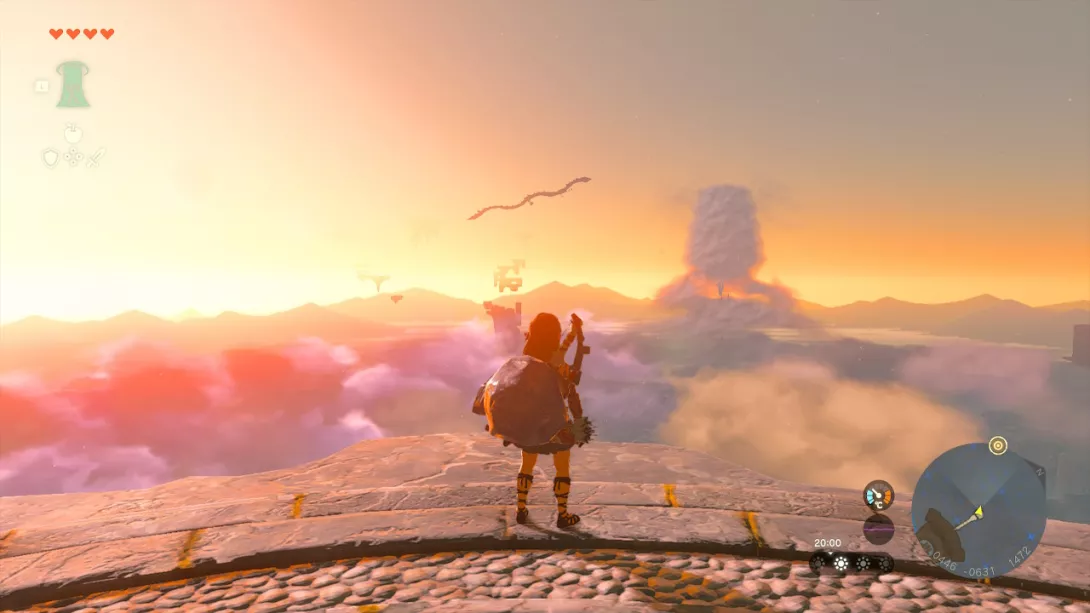 The Legend of Zelda: Tears of the Kingdom_Auringonlasku