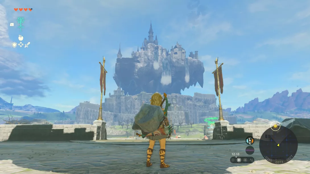 The Legend of Zelda: Tears of the Kingdom_Hyrulen linna