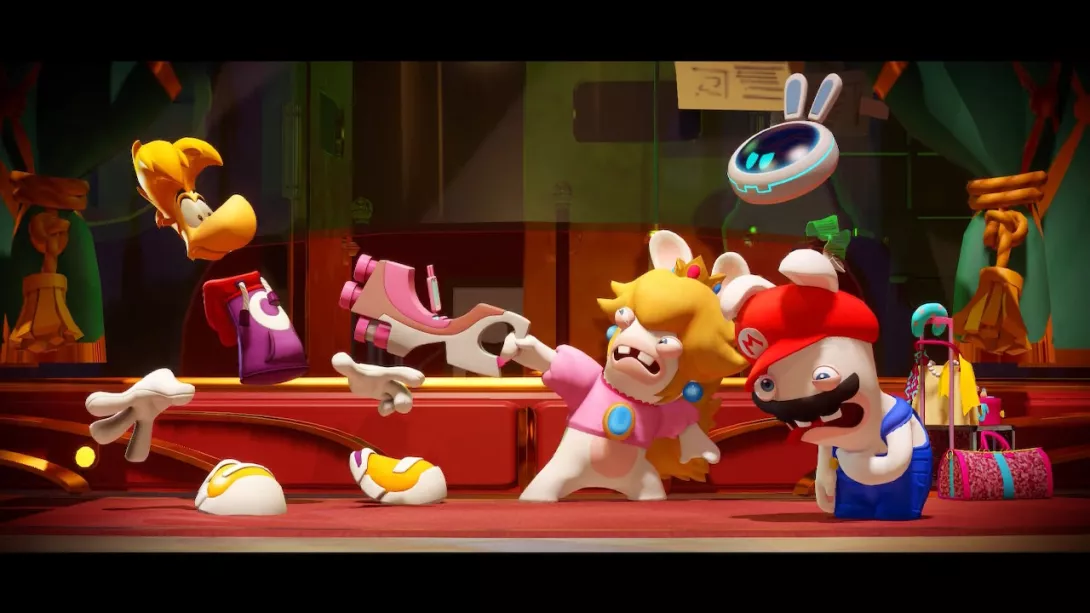 Mario + Rabbids Sparks of Hope Rayman in the Phantom Show välinäytös