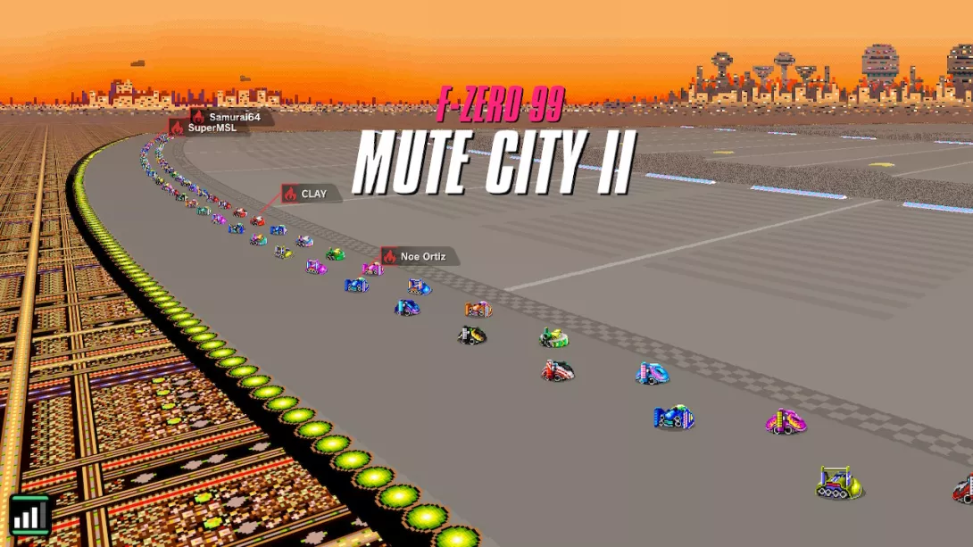 F-Zero 99_Mute City II odottaa