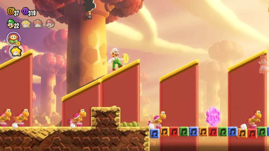 Super Mario Bros Wonder Luigi