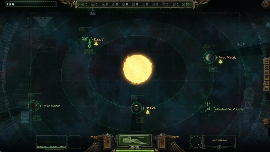 Warhammer 40,000: Rogue Trader Tähtikartta