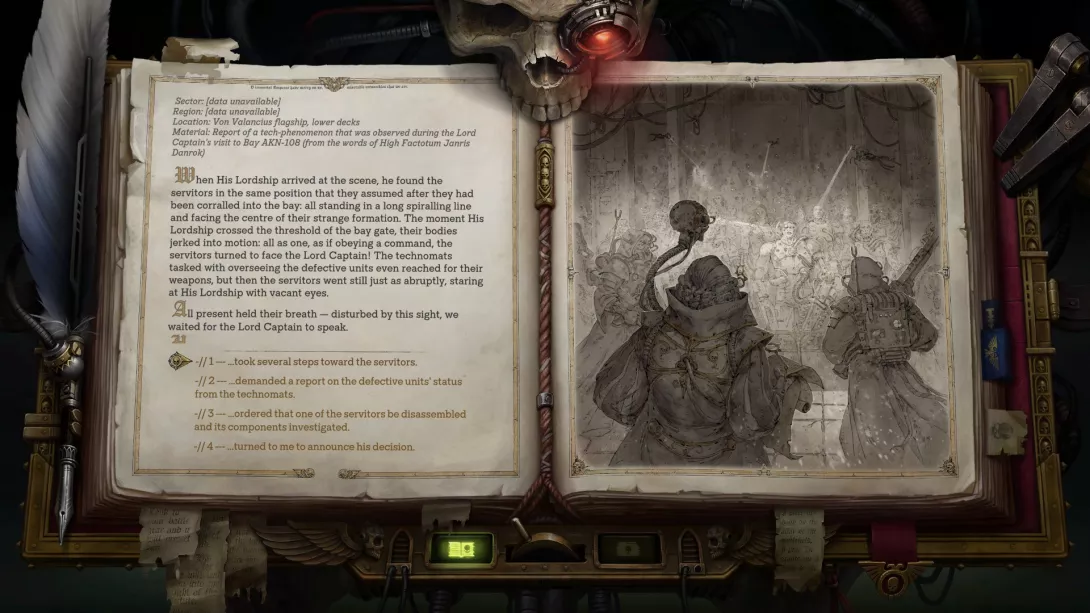 Warhammer 40,000: Rogue Trader Kirjaosuus